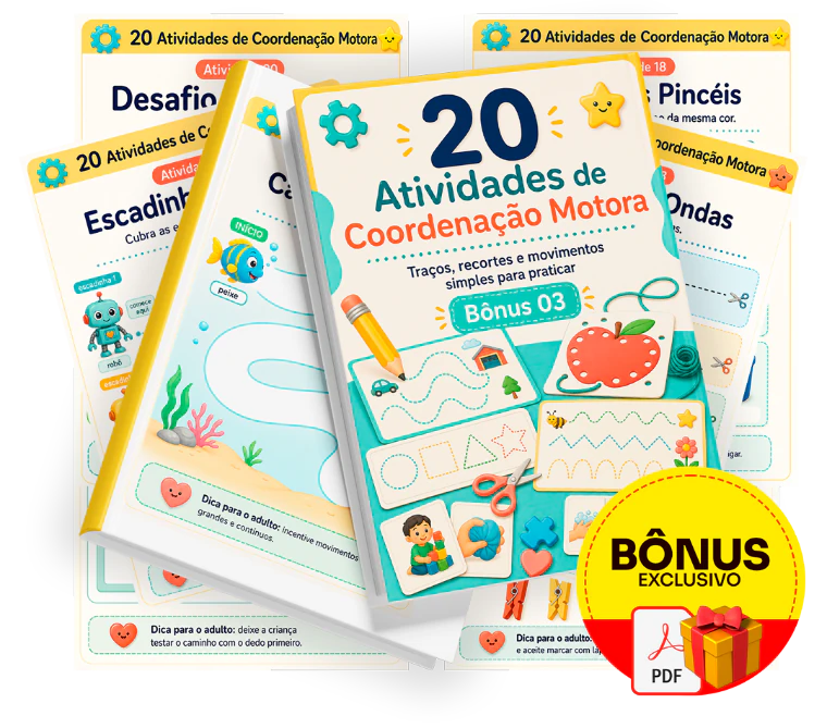 Bônus 3 — 20 Atividades de Coordenação Motora